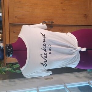 BLVD Cropped Shortsleeve Tee Top